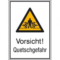 Vorsicht! Quetschgefahr...