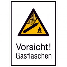 Vorsicht! Gasflaschen...