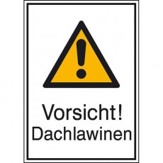 Vorsicht! Dachlawinen...