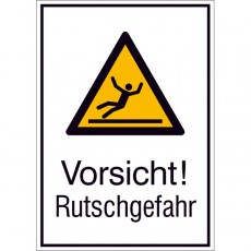 Vorsicht! Rutschgefahr...