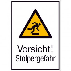 Vorsicht! Stolpergefahr...