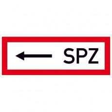 SPZ mit Pfeil links