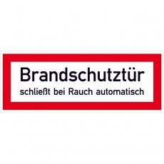 Brandschutztür schließt bei...