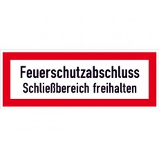 Feuerschutzabschluss...