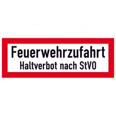 Feuerwehr Feuerwehrzufahrt...