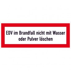 EDV im Brandfall nicht mit...