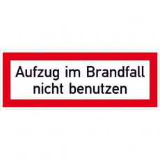 Aufzug im Brandfall nicht...