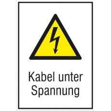 Kabel unter Spannung