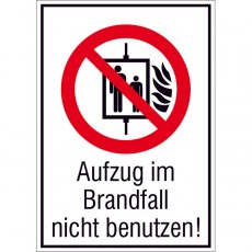 Aufzug im Brandfall nicht...