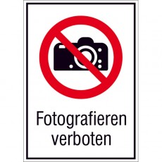 Fotografieren verboten...