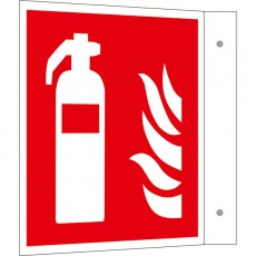 Feuerlöscher Fahnenschild